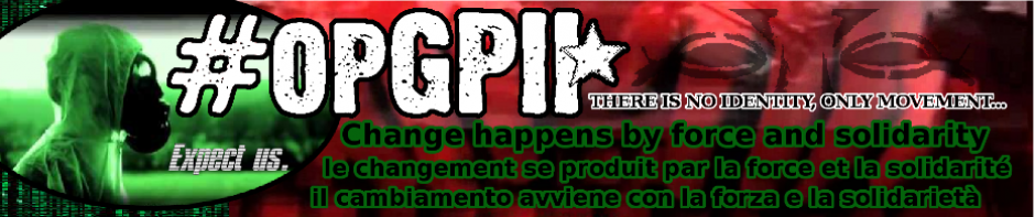#Anonymous : #OpGPII Operation #GPII